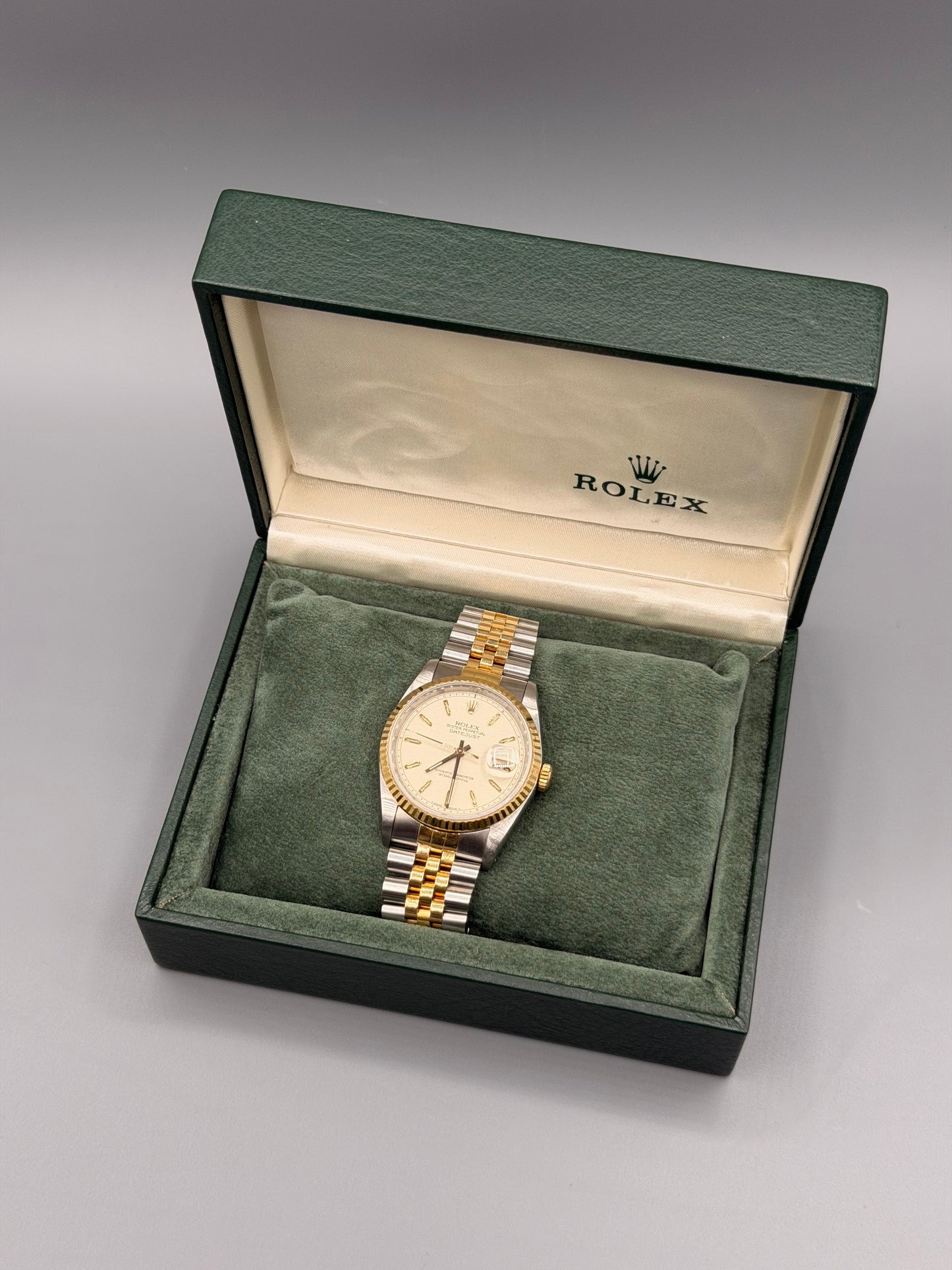 Rolex Datejust 36 (1990) – "Full Set"