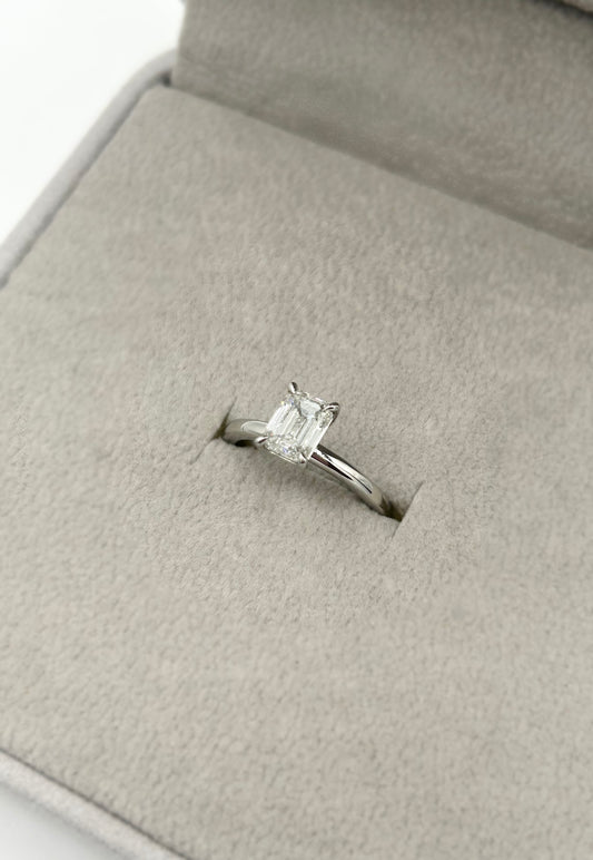 Timanttisormus 1,20ct 950% platinaa - Suokko