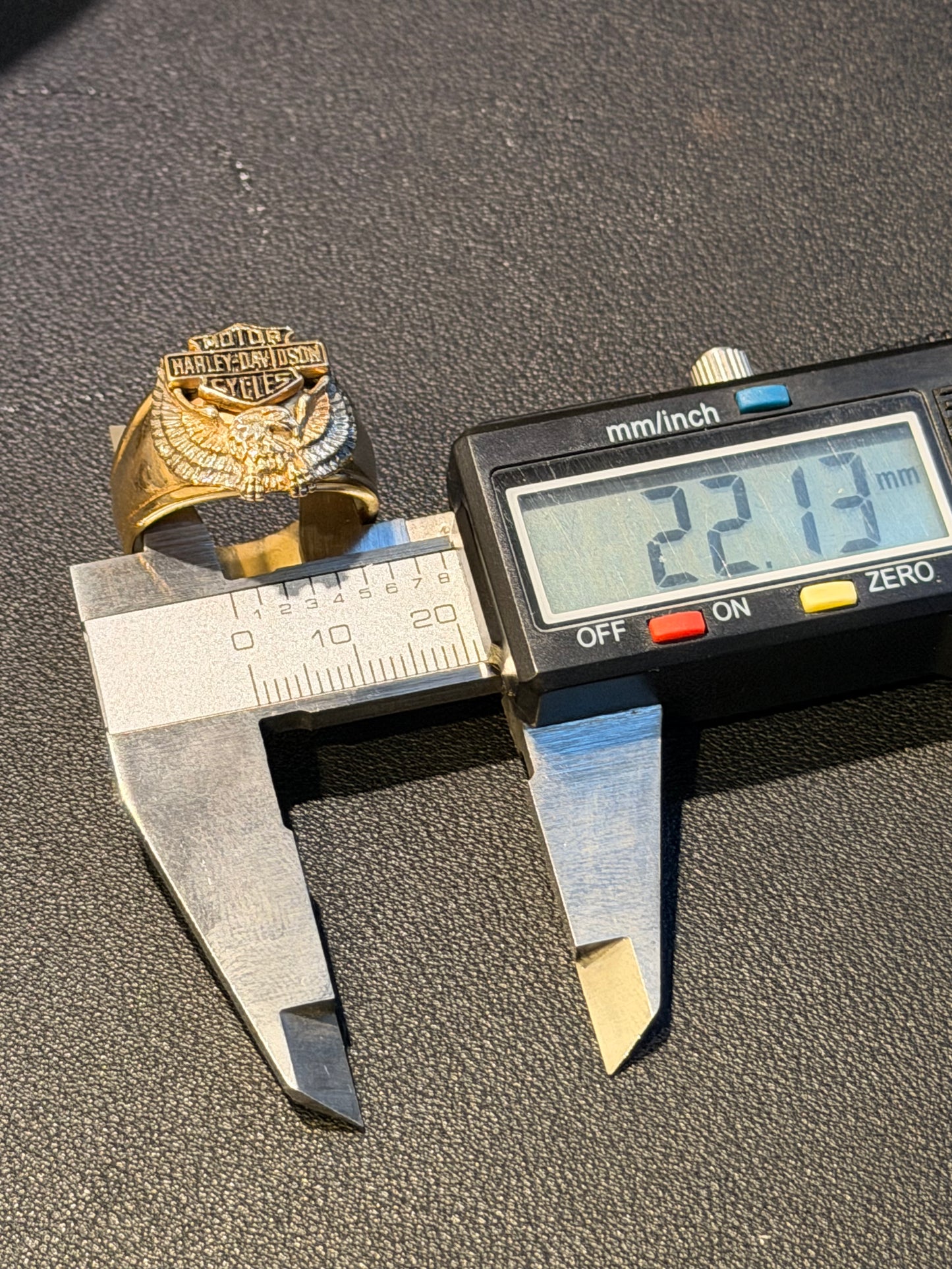 Harley-Davidson 14K Kultasormus – 16,6 g