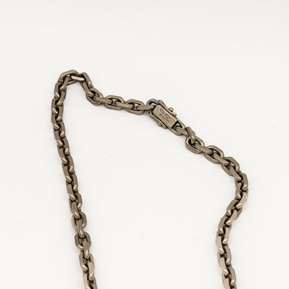 14K valkokultainen ketju – 57 cm / 53 g