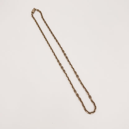 14K valkokultainen ketju – 57 cm / 53 g