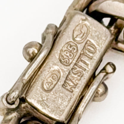 14K valkokultainen ketju – 57 cm / 53 g