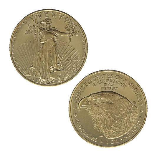 American Eagle -kultakolikko 1 oz