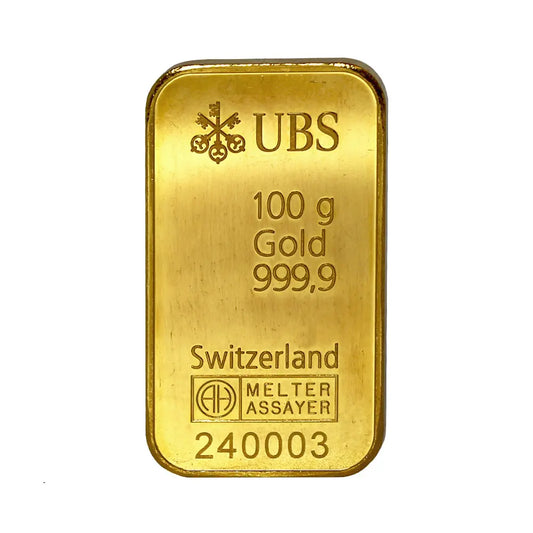 Kultaharkko UBS 100 g – 999,9